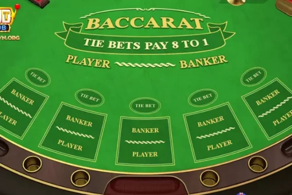 Baccarat đổi thưởng tại Hit Club Casino