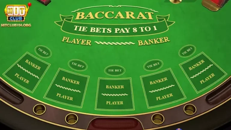 Baccarat đổi thưởng tại Hit Club Casino